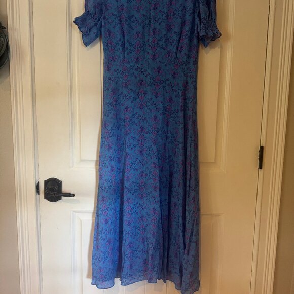 Aspiga Sally Anne Tea Dress in Blue - Picture 2 of 2